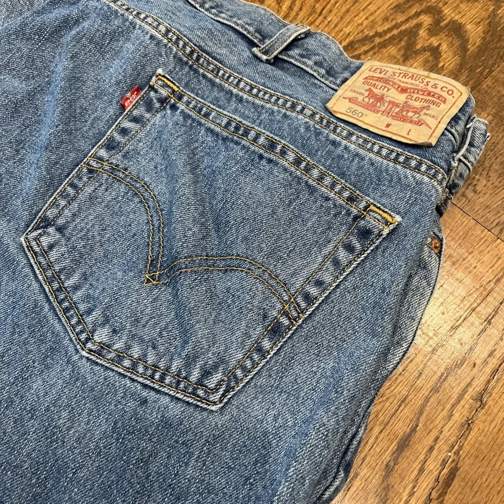 Levi's Relaxed Fit Blue Denim Jeans